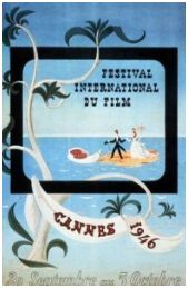Affiche festival de Cannes 1946