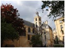 Eglise Notre-Dame-des-Blancs-Manteaux - quartier du Marais - Paris intramuros