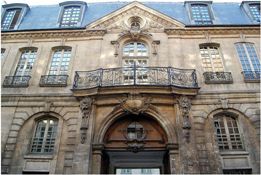 Hôtel d'Albret - 31, rue des Francs Bourgeois - quartier du Marais - Paris intramuros