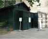 Entrée des catacombes à Paris - place Denfert Rochereau