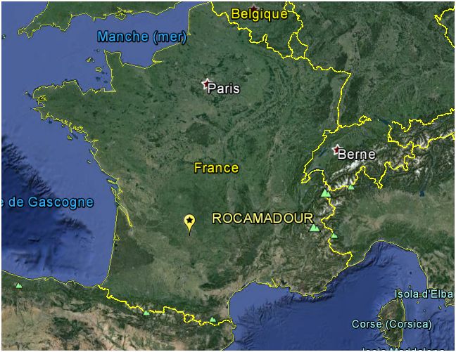 Rocamadour dans le département du Lot - région occitanie - la France en photos