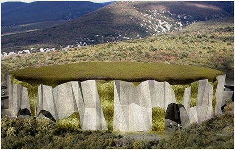 Réplique de la grotte Chauvet dans la même région - la France en photos
