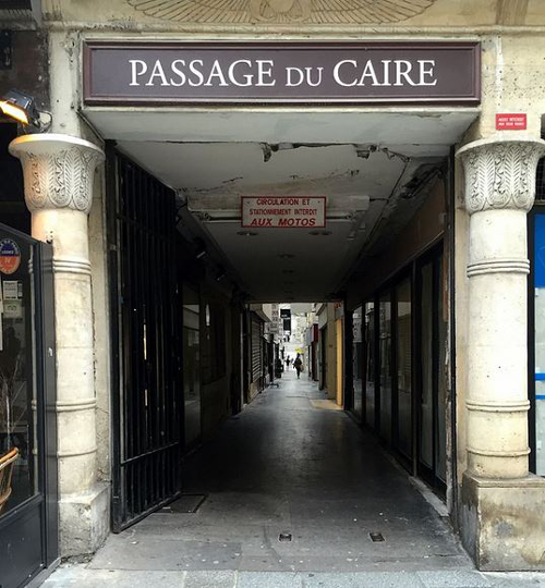 Passage du Caire - Galeries et passages couverts - Premières galeries marchandes à Paris