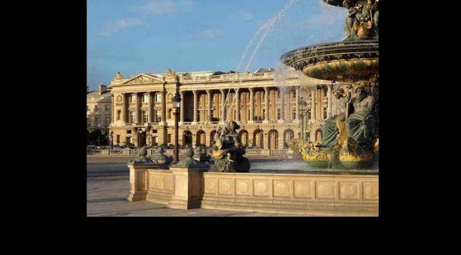 Hôtel Palace de CRILLON*****- Place de la Concorde – PARIS