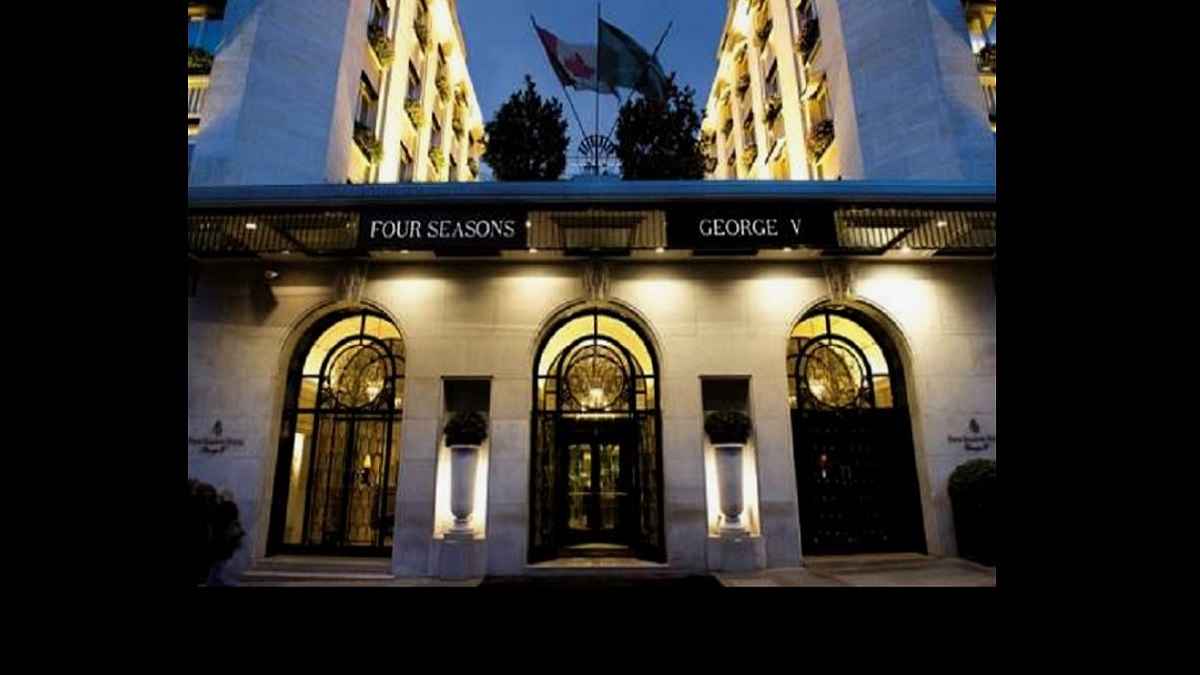 hôtel palace cinq étoiles george V paris