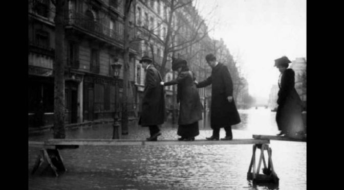 En Janvier 1910, Paris était inondé !