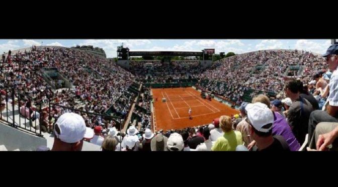 Au mois de mai le tennis à Roland Garros