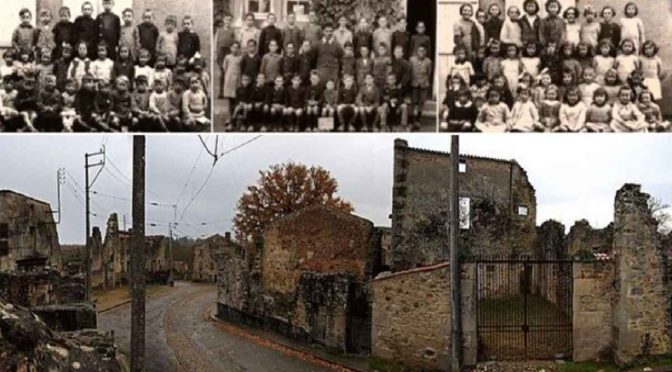 Image de présentation de l'article sur le village martyr d'Oradour-sur-Glane - le 10 juin 1944
