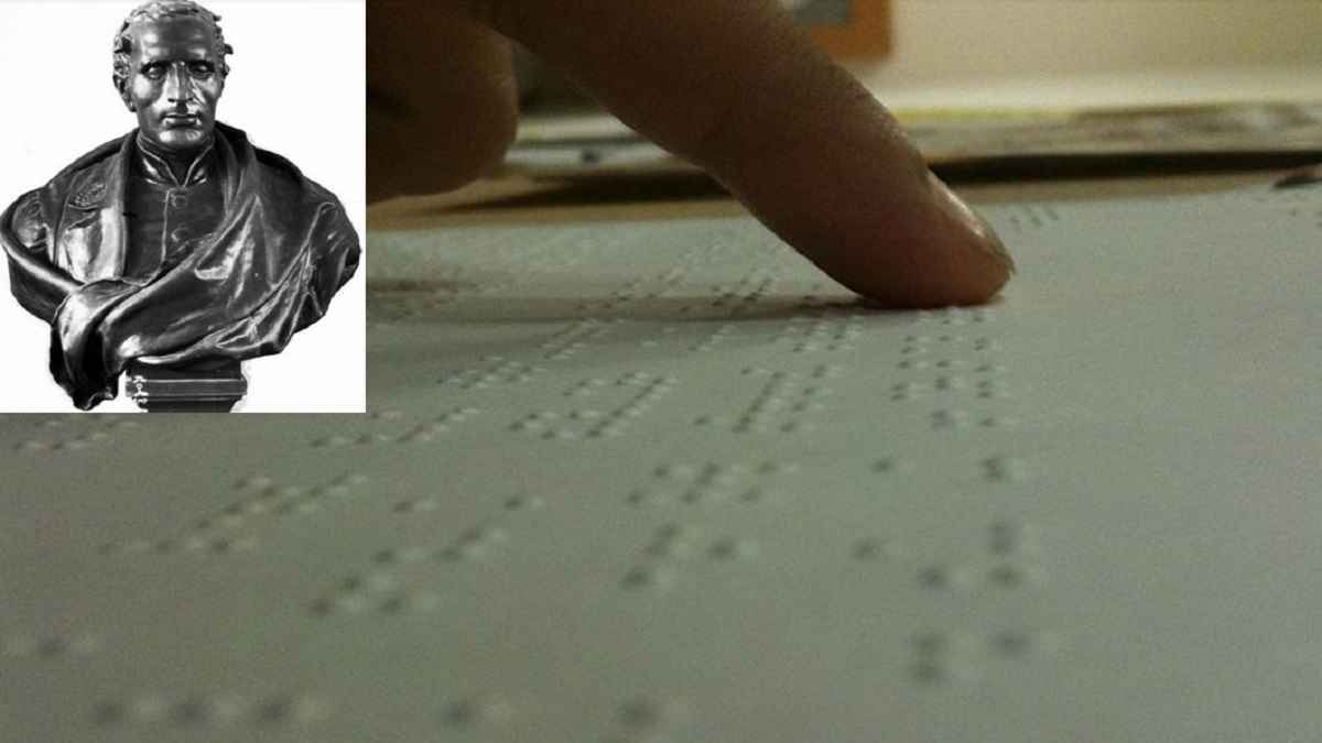 Louis Braille inventeur du système de lecture pour aveugles - le braille